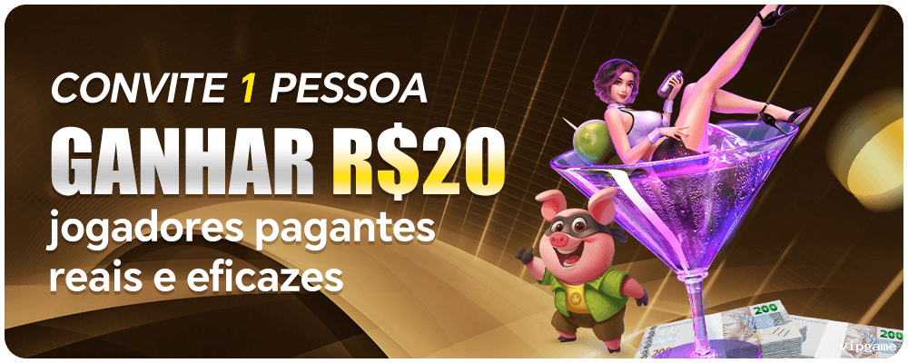 Bônus boas-vindas vipgame R$100